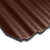 Фиброчерепица FADOCO™️ ROOF 150 (Стандарт) 580х980 коричневый (RAL8016)